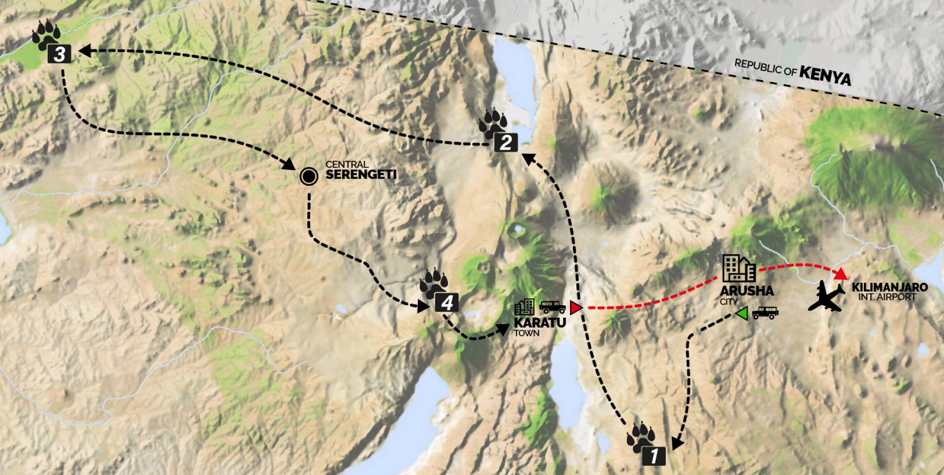 ITINERARIO TOUR ABSOLUTE